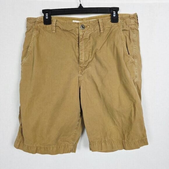 American Eagle Classic Khaki Shorts Size 34 Cotton - Picture 1 of 10